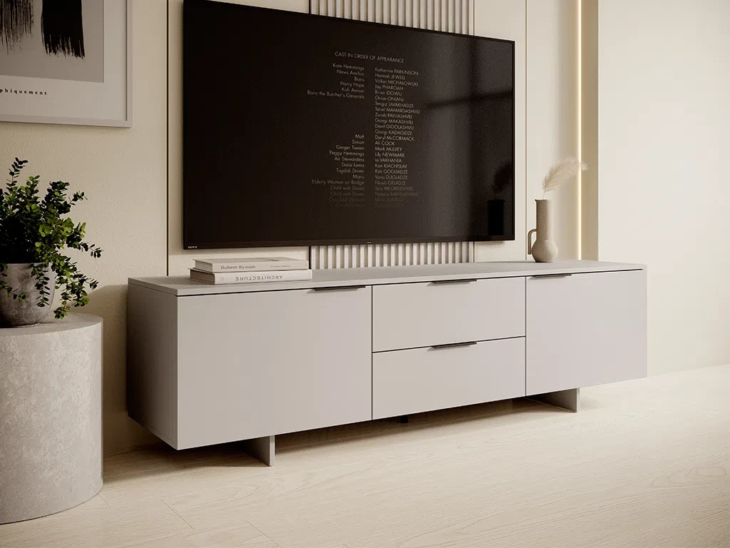 Тумба під телевізор Alma 180 2D2S (пісочний беж)