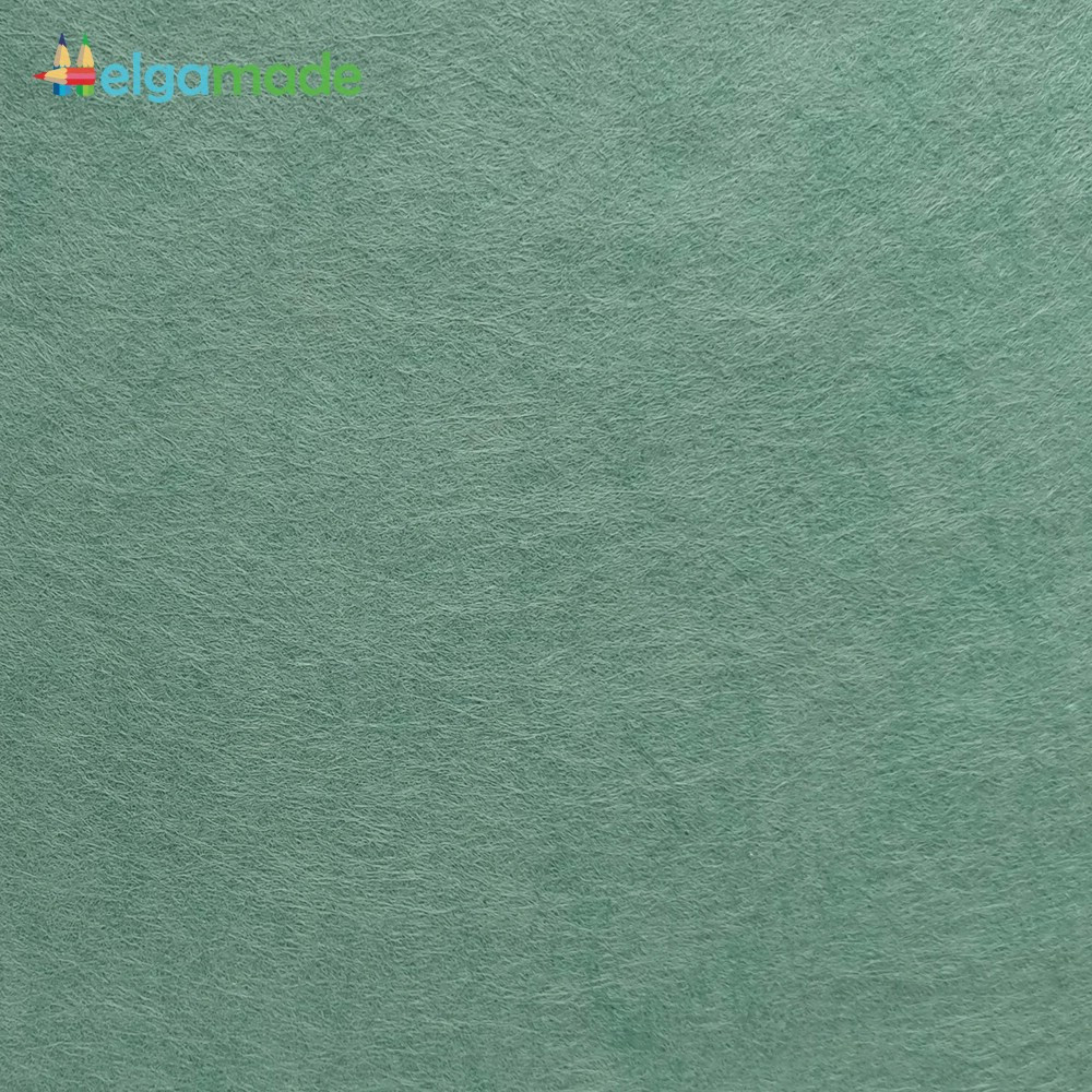 Фетр американський БЛАКИТНА ЯЛИНА, 90x92 см, 1.3 мм, напіввовняний м'який