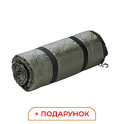 Килимок туристичний великий 1.5 на 2 метри складаний підстилка для пікніка та пляжу Lugi