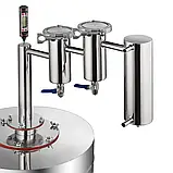 Дистилятор із двома сухопарниками - куб 50 л, фото 2