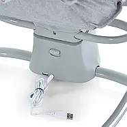 Шезлонг-качалка 4в1 Mastela 8112 — електронний центр для новонароджених, Bluetooth/USB, таймер, 5 швидкостей заколисування, до 18, фото 7