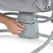 Шезлонг-качалка 4в1 Mastela 8112 — електронний центр для новонароджених, Bluetooth/USB, таймер, 5 швидкостей заколисування, до 18, фото 9