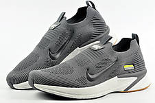 Повітропроникні кросівки без шнурків Nike чоловічі, фото 4