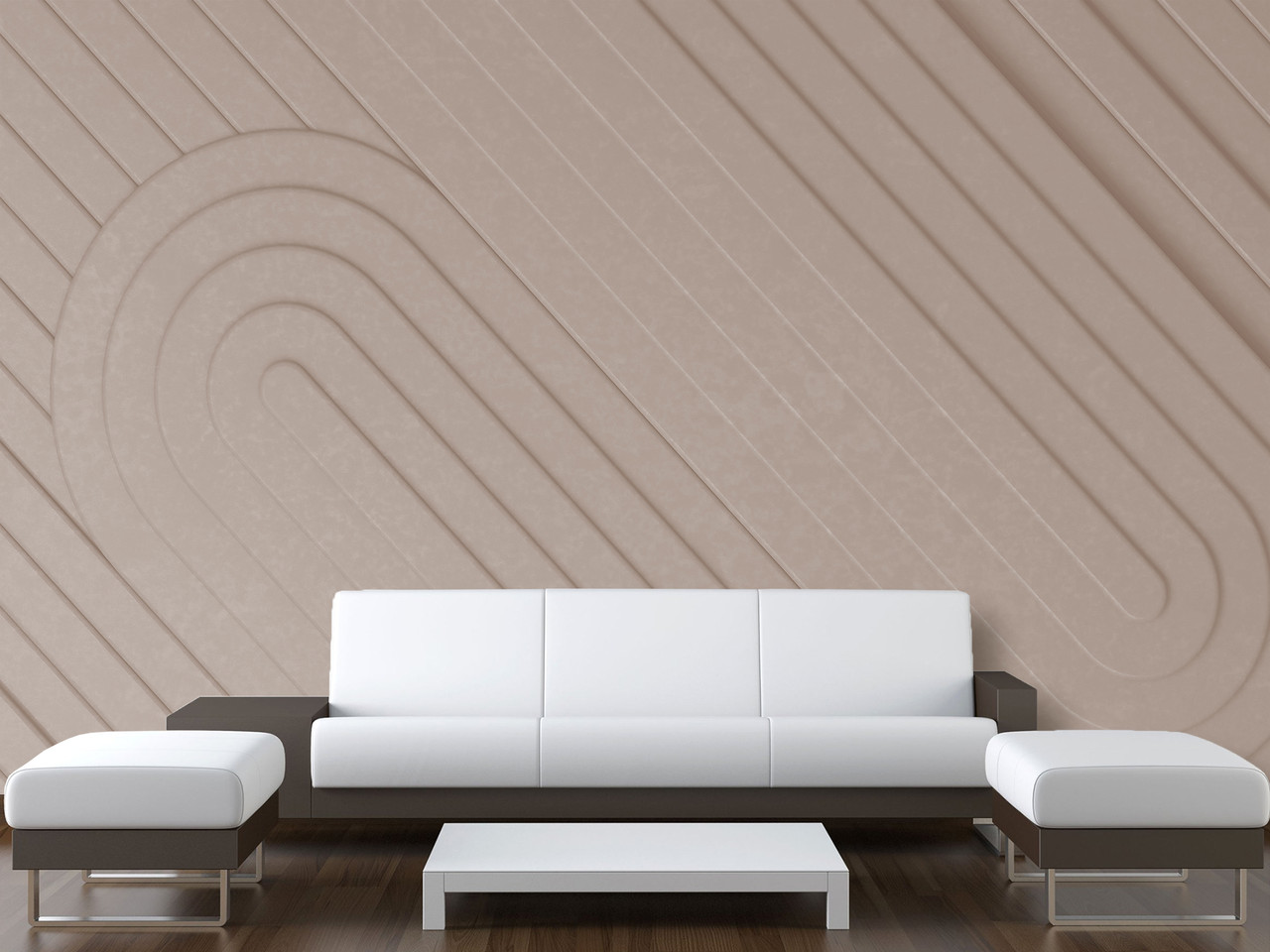 Фотошпалери на всю стіну самоклеюча плівка Oracal в спальню, кухню, вітальню "Модерн у пастелі", фото 1