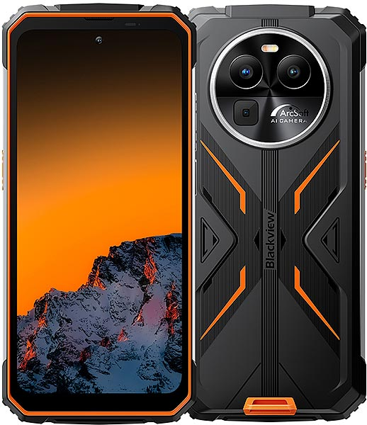 Гідрогелева захисна плівка на Blackview BV8100 на весь екран прозора