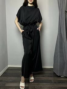 Комбінезон жіночий ошатний чорний MKAD2133-1