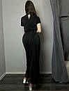 Комбінезон жіночий ошатний чорний MKAD2133-1, фото 4