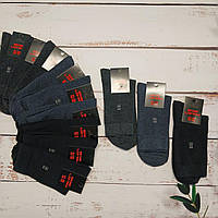 Шкарпетки чоловічі Lomani класика темне асорті  42-45  | 12 пар