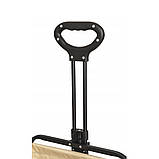 Складаний транспортний візок з регульованою ручкою (66–90 см) 90 л (100 кг) 90 x 47 x 48 см Vorfal V09720, фото 3