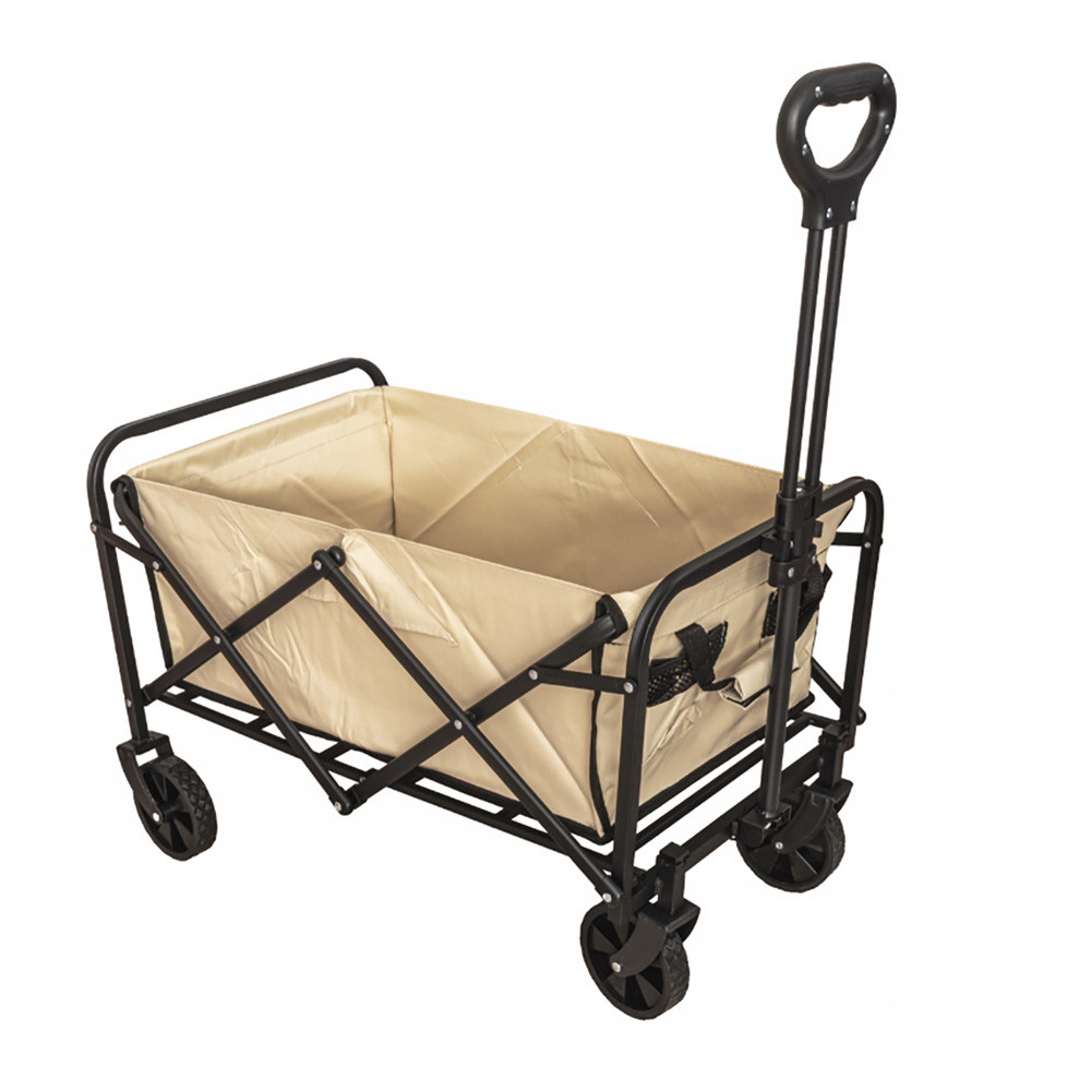 Складаний транспортний візок з регульованою ручкою (66–90 см) 90 л (100 кг) 90 x 47 x 48 см Vorfal V09720, фото 1