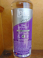 Лак для волосся Leda Style "Об’єм та блиск", екстрасильна фіксація, 1000 мл