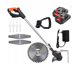 Акумуляторна коса Lawn-MowerTools 1.5Ah тример акумуляторний для трави