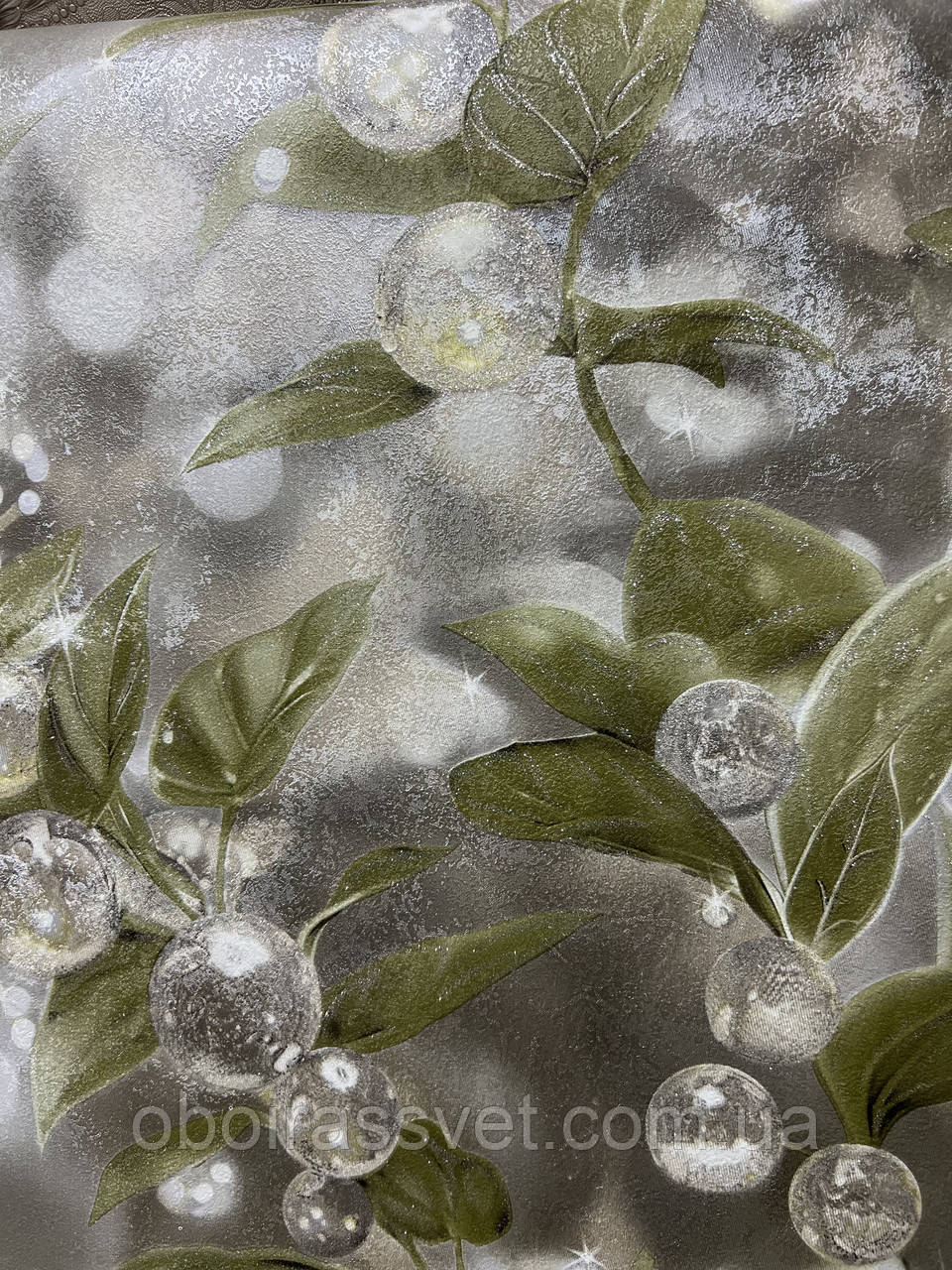 Шпалери 1338-05 полегшений вініл гарячого тиснення на флізеліні 15 м ширина 1.06 м = 5 смуг по 3 метри