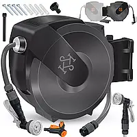 Шланг для полива KESSER Шланги Полив 35м Садовый шланг (PVC) Поливочные шланги (Шланг) Системы полива Антрацыт