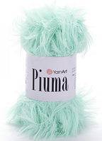 Пряжа Piuma YarnArt(мех)-4411 м'ята
