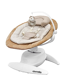 Закачуючий центр люлька-гойдалка CARRELLO Mio CRL-10308 Linen Beige Бежевий