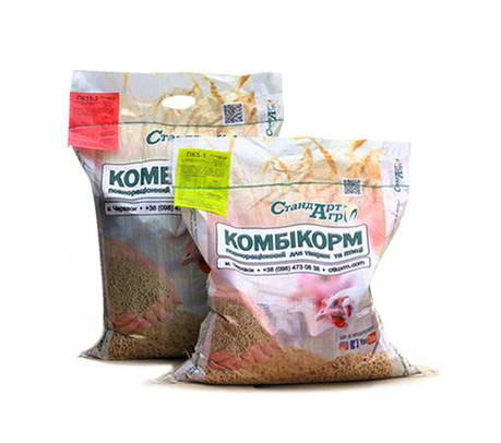 Комбікорм для курчат TM "Стандарт-Агро" ПК 2-6, від 1-8 тижнів, фото 1