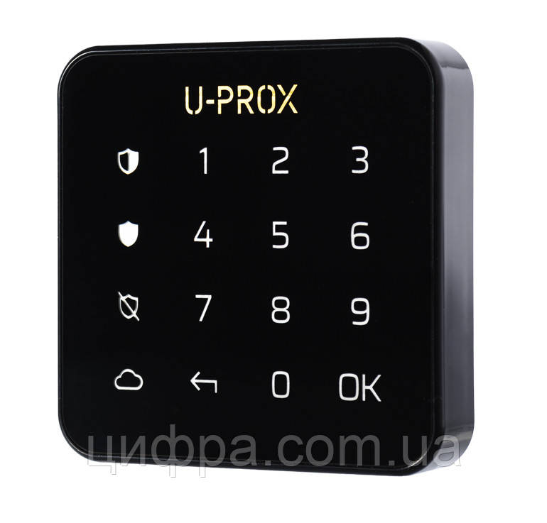 Бездротова сенсорна міні-клавіатура U-Prox Keypad G1 black