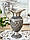 Колекційний олов'яний глечик, харчове олово, Німеччина, Сюжети Рембрандта, дефект, фото 5