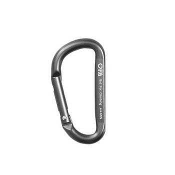 Карабін First Ascent NFC 7mm grey 79 х 39.4 мм