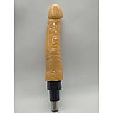 Фалоїмітатор для секс-машини LM068 з вібрацією, фото 6