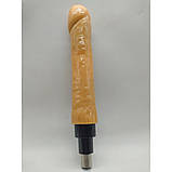 Фалоїмітатор для секс-машини LM068 з вібрацією, фото 8