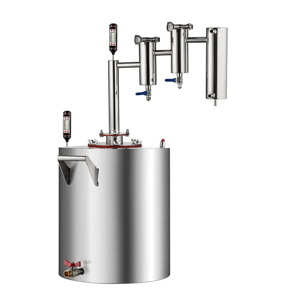 Дистилятор із двома сухопарниками - куб 35 л, фото 1