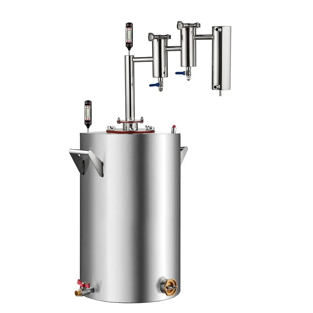 Дистилятор із двома сухопарниками - куб 50 л, фото 1