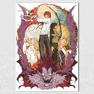 Плакат А3 Аніме Death Note 008