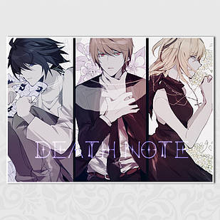 Плакат А3 Аніме Death Note 009