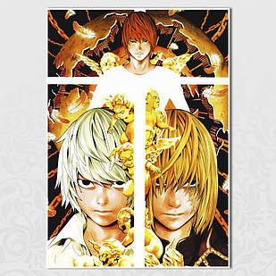 Плакат А3 Аніме Death Note 012