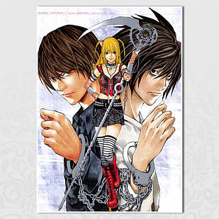 Плакат А3 Аніме Death Note 014