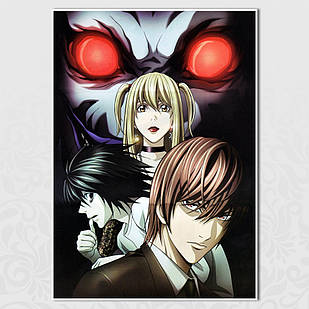 Плакат А3 Аніме Death Note 019