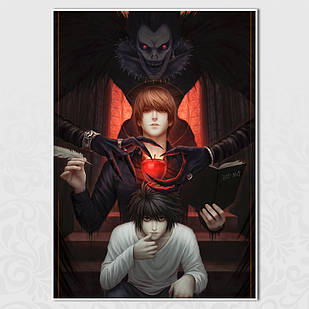 Плакат А3 Аніме Death Note 021
