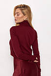 Жіночий базовий гольф - бордо цвет, ONE SIZE (є розміри), фото 2