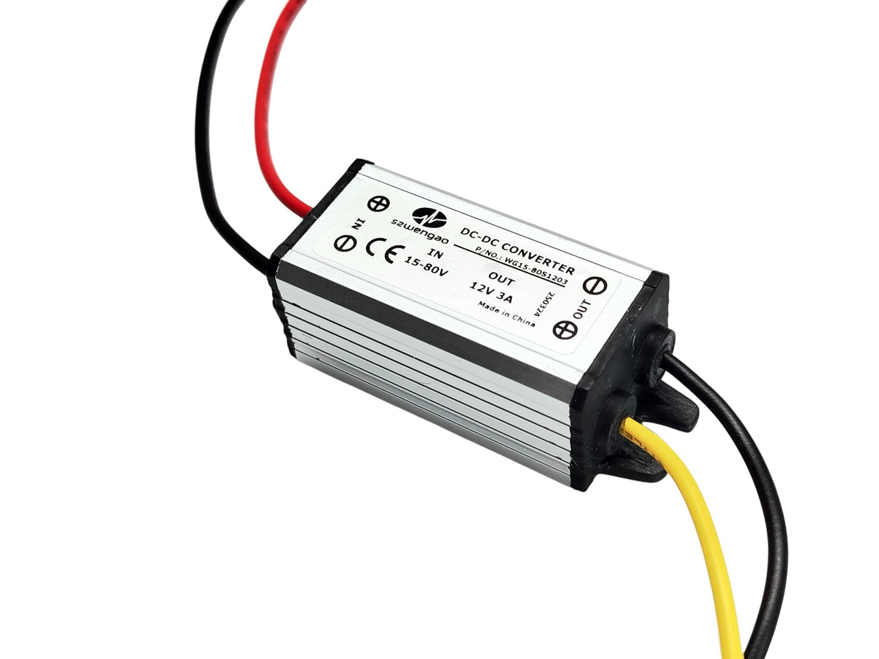Регулятор напруги WENGAO DC-DC 15-80В 12В 3А знижуючий