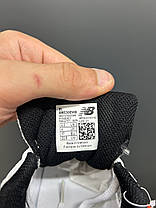 Кросівки New Balance 530 White Black унісекс Нью Беланс 530 Білі з чорним сітка шкіра весна-літо, фото 3