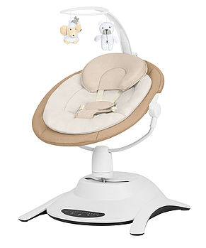 Закачуючий центр люлька-гойдалка CARRELLO Adora CRL-10305 Desert Beige Бежевий 2025