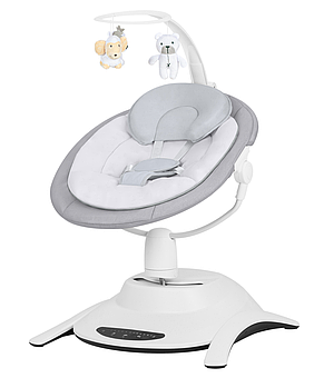 Закачуючий центр люлька-гойдалка CARRELLO Adora CRL-10305  Ice Grey Сірий 2025