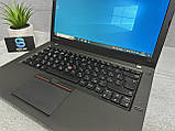 14" FullHD 256gb ssd 8gb ddr3 Стильний ноутбук Lenovo Леново T460, фото 4