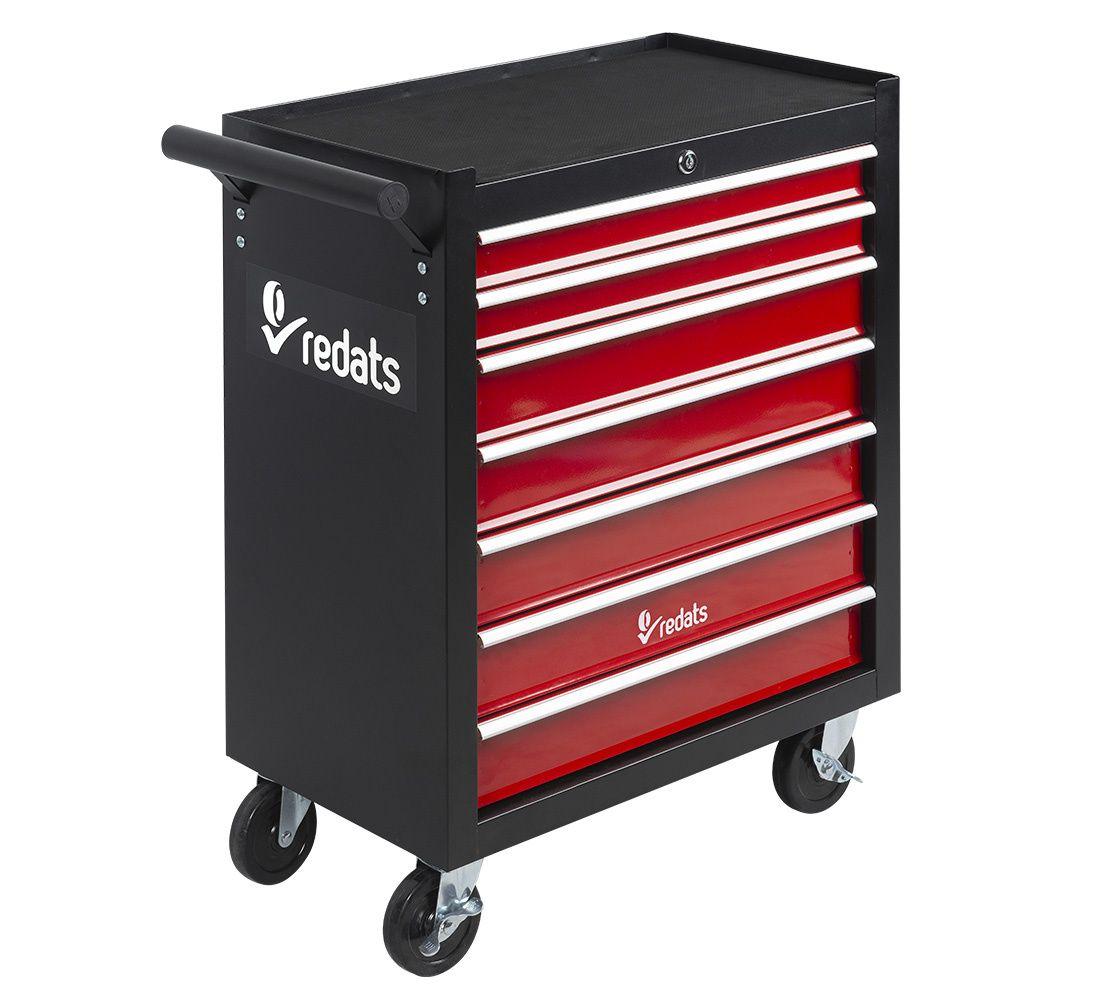 Візок для майстерні з інструментами REDATS 7 шухляд COMPACT Black, фото 1