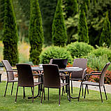 Крісло з ротангу на балкон Etienne, темно-коричневий колір, PATIO, фото 6