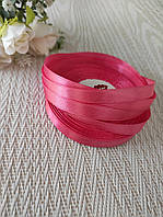 Стрічка атласна 0.9 см Коралово-рожева (рулон 32 метри) арт. А09-65-32