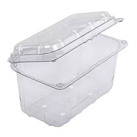 Упаковка під ягоди поліпропіленова на 1000 гр із поєднаною кришкою 193х117х111 TL1-1000/87/20 50 шт/уп.