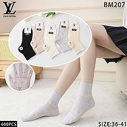 Кольорові шкарпетки на літо "Сітка" Розмір: 36- 41 (30027)