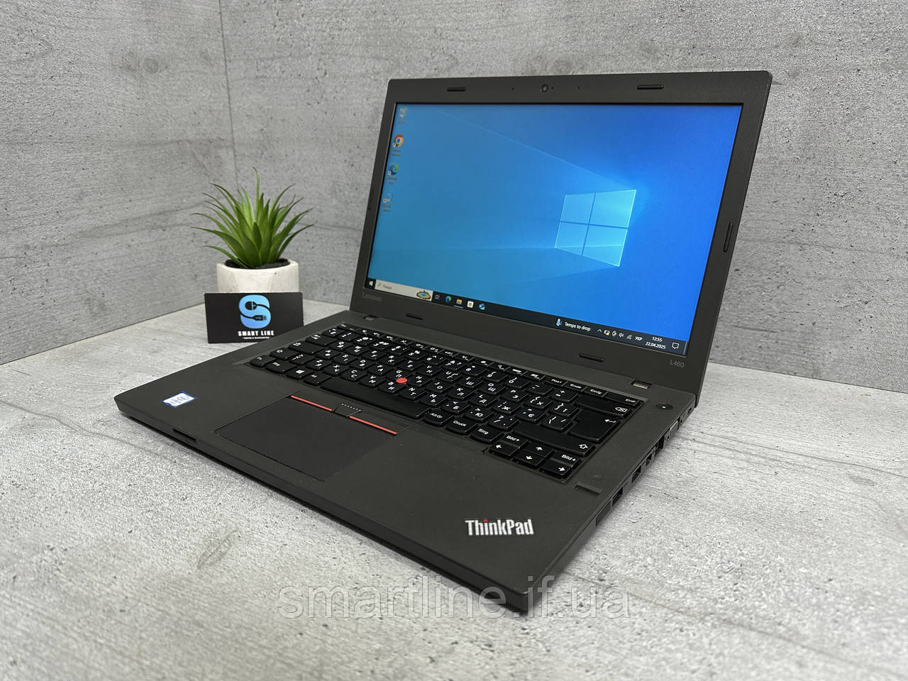 256gb ssd 8gb 14" FullHD ips Стильний ноутбук Lenovo Леново L460