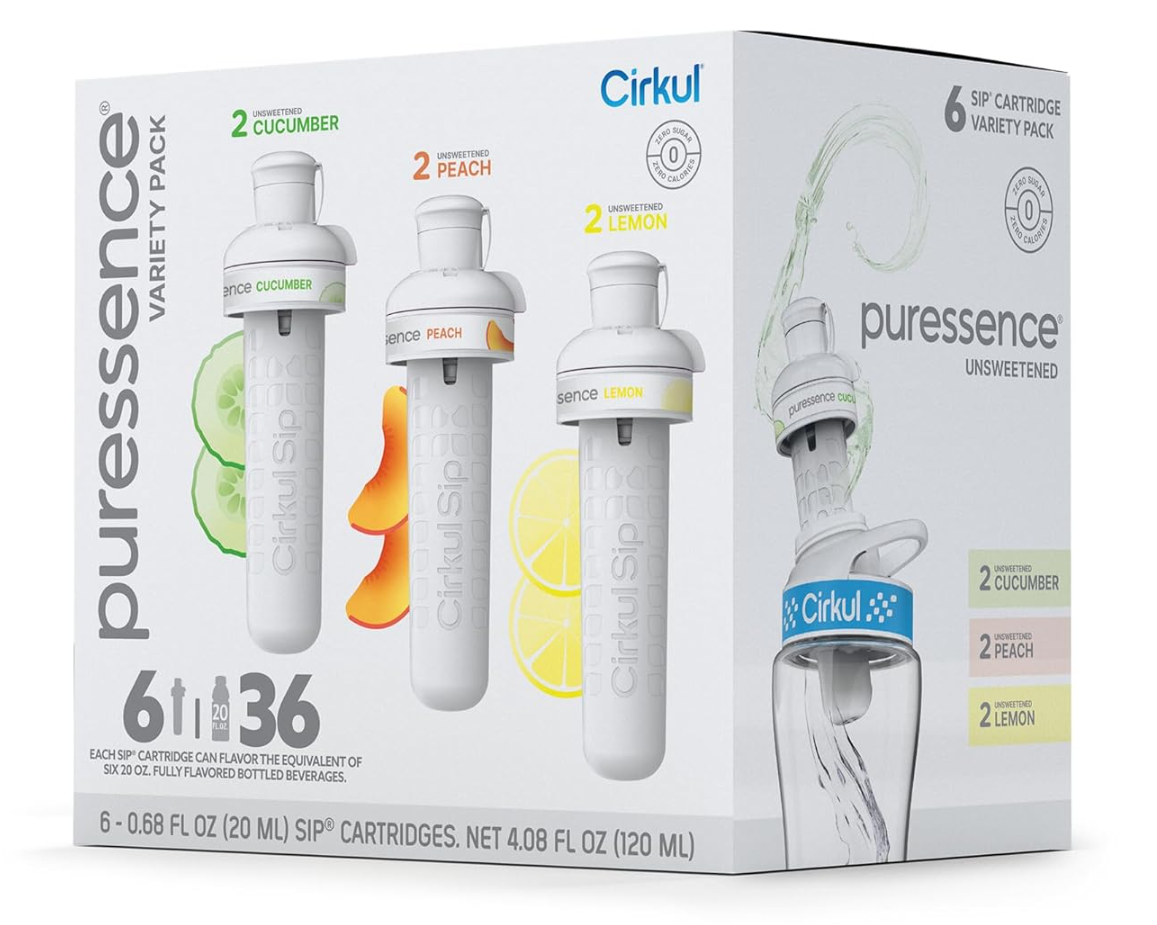 Набір картриджів для напоїв Cirkul Puressence Flavor Cartridge Variety Pack, 6шт