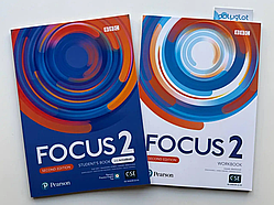 Комплект Focus Second Edition 2 Student's Book + Workbook (Підручник + робочий зошит)