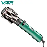Фен стайлер для укладання та завивання волосся VGR GREEN V-498 2 в 1, Professional, 1000-1200 Вт, фото 5