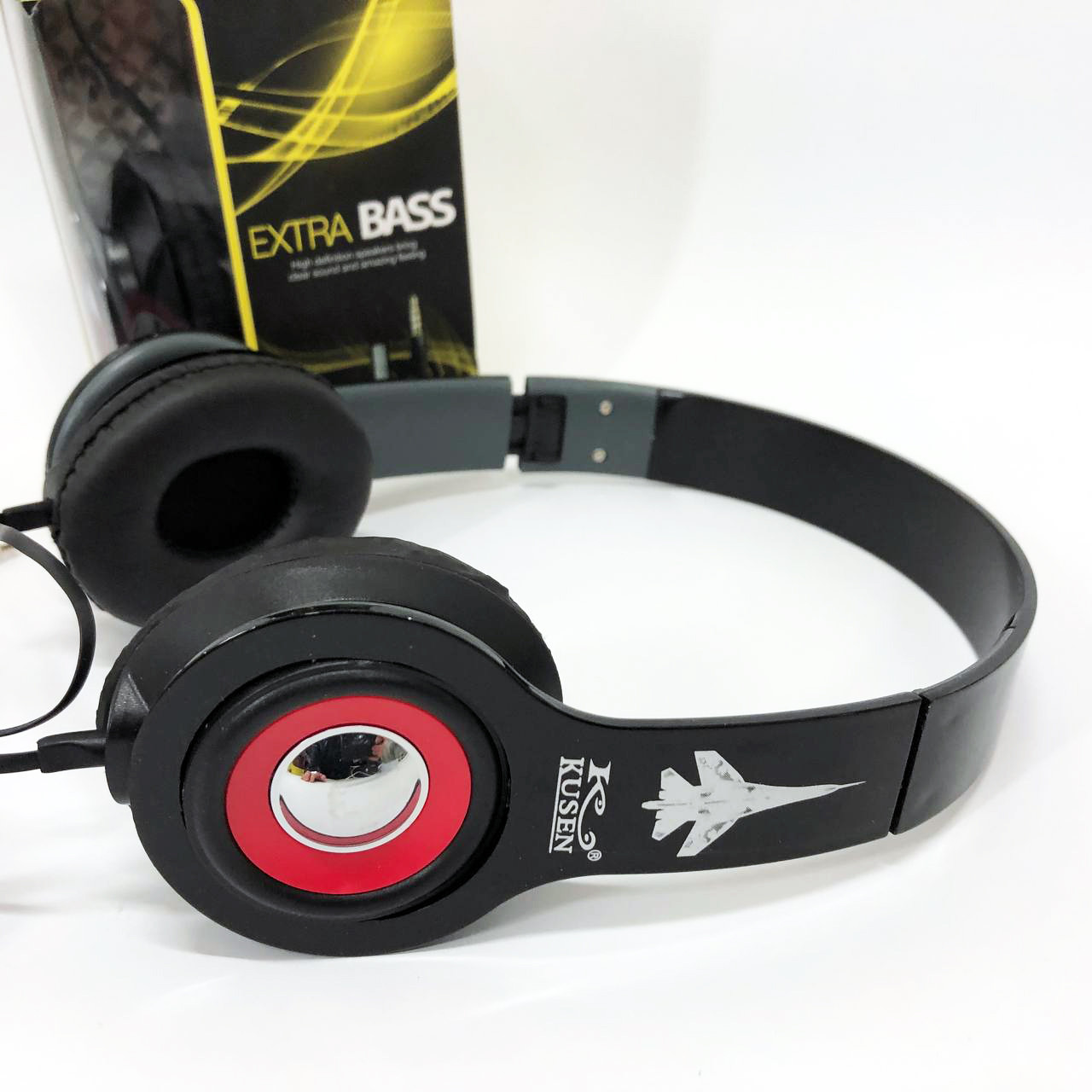 Навушники Kusen KS-611 із вбудованим мікрофоном, фото 1